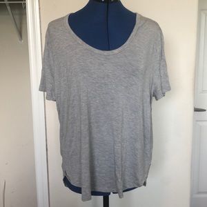 Simple grey loose tee